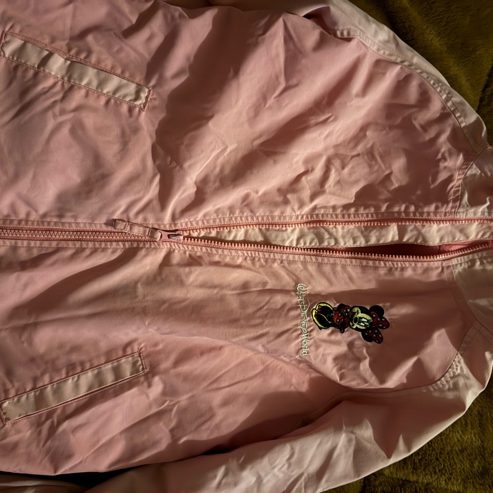 Disney Pink Jacket with Embroidered Character